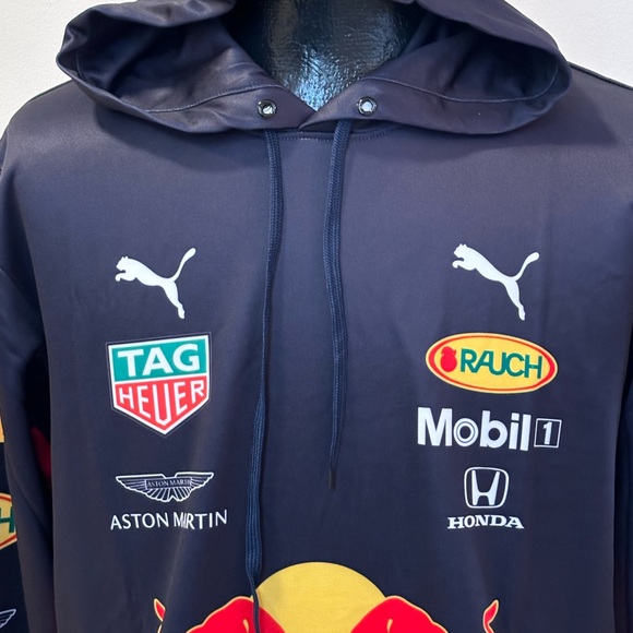 Fórmula 1 Red Bull Honda Hooded Sweatshirt Unisex - Picture 10 of 14